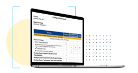 Clinical privileging software screenshot by VerityStream